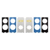 'Fallout UV Reactive Vault-Tec Logo Speaker Inserts - Set of 2
